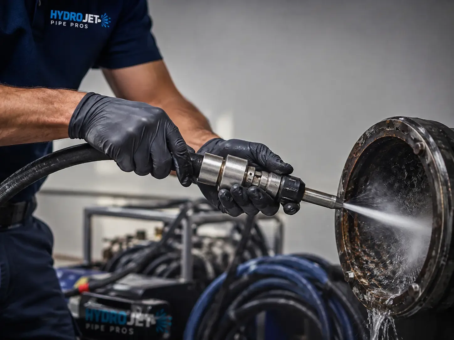Hydro Jet Pipe Descaling in Matlock, WA